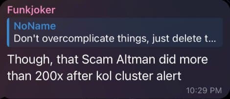Community message