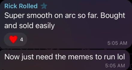 Community message