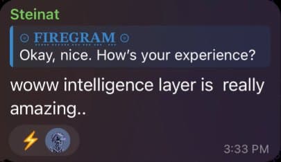 Community message