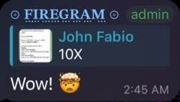 Community message