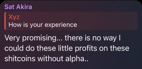 Community message