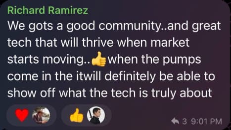 Community message