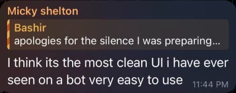 Community message
