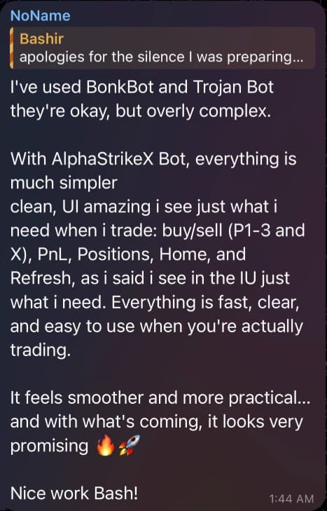 Community message